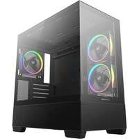 Корпус MicroATX Minitower Deepcool CG380 3F черный