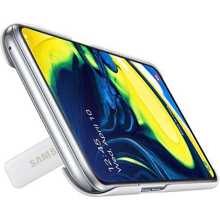 Чехол для Samsung Galaxy A80 (2019) SM-A805 Standing Cover белый