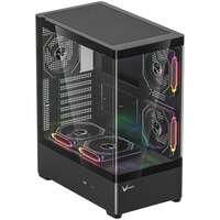 Корпус ATX Miditower Formula Crystal U1 Floe Black
