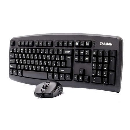 Клавиатура+мышь Zalman ZM-K380 Combo Black USB