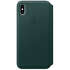 Чехол для Apple iPhone Xs Max Leather Folio Forest Green