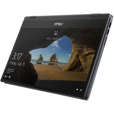 Ноутбук ASUS VivoBook Flip 14 TP412FA-EC518T Pentium N5405/4Gb/128Gb SSD/14" FullHD Touch/Win10 Grey