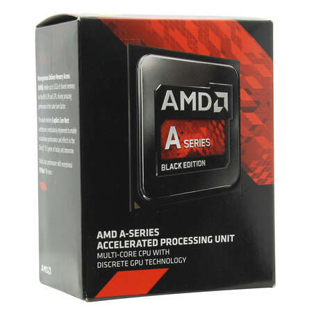 Процессор AMD A6-7400K, 3.5ГГц, 2-ядерный, Сокет FM2+, BOX,