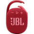 Портативная bluetooth-колонка JBL Clip 4 Red