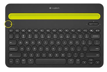 Клавиатура Logitech K480 Wireless Bluetooth Multi-Device Keyboard Black