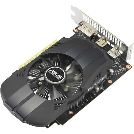 Видеокарта ASUS GeForce GTX 1630 4096Mb, Phoenix 4G EVO (PH-GTX1630-4G-EVO) DVI-D, DP, HDMI, Ret