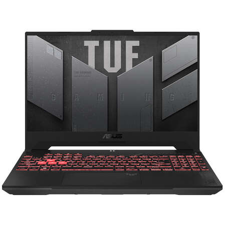 Ноутбук ASUS TUF Gaming A15 FA507NV-LP023 AMD Ryzen 7 7735HS/16Gb/512Gb SSD/NV RTX4060 8Gb/15.6" FullHD/DOS Gray