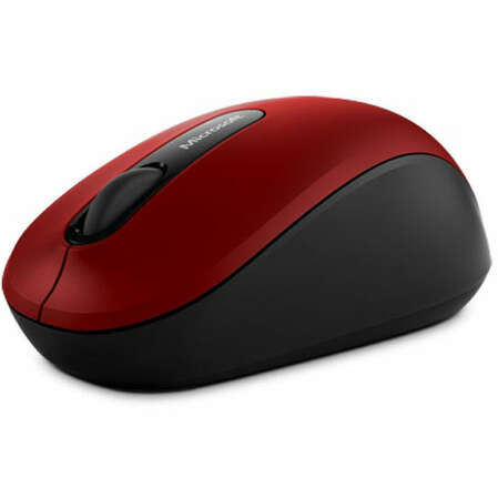 Мышь Microsoft Wireless Mobile Mouse 3600 USB red PN7-00014K + карта номинал 200 руб