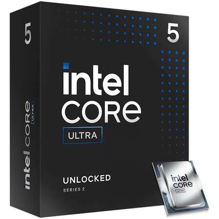 Процессор Intel Core Ultra 5 245K, 4.2ГГц, (Turbo 5.2ГГц), 14-ядерный, 24МБ, LGA1851, BOX