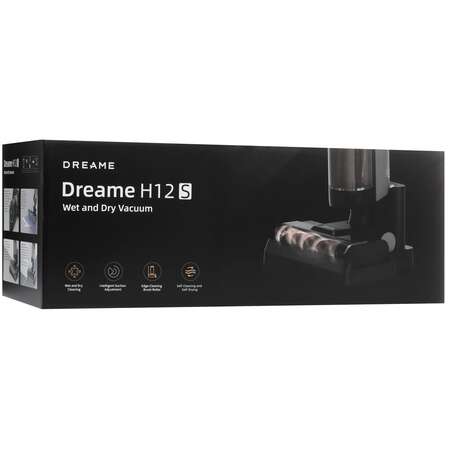 Вертикальный пылесос Dreame H12S Black