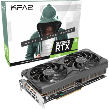 Видеокарта KFA2 GeForce RTX 3070 8192Mb, Core (37NSL6MD2KOK) 1xHDMI, 3xDP, Ret