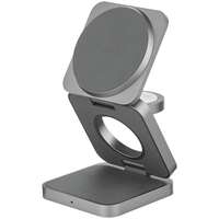 Беспроводная зарядная панель 3 в 1 Для IPhone, Apple Watch, Airpods uBear Balance Ultra 25W Grey