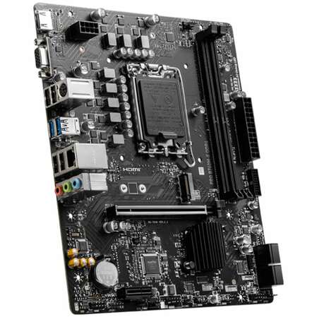 Материнская плата MSI Pro B760M-E DDR4 B760 Socket-1700 2xDDR4, 4xSATA3, 1xM.2, 1xPCI-E16x, 2xUSB3.2, D-Sub, HDMI, Glan, mATX
