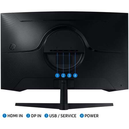 Монитор 32" Samsung Odyssey G5 S32CG550EI VA 2560x1440 1ms HDMI, DisplayPort