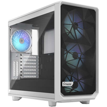 Корпус ATX Miditower Fractal Design Meshify 2 RGB TG Clear Tint White