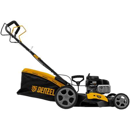 Бензиновая газонокосилка Denzel GLR-510SP-ZS, 171 см3, ширина 51 см, привод, травосборник 65 л 58825
