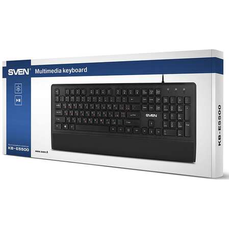 Клавиатура Sven KB-E5500 USB чёрная