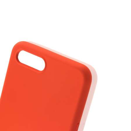 Чехол для Apple iPhone 7 Plus\8 Plus Brosco Softrubber\Soft-touch красный