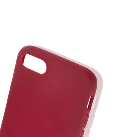 Чехол для Apple iPhone 7\8\SE (2020) Brosco Colourful темно-красный