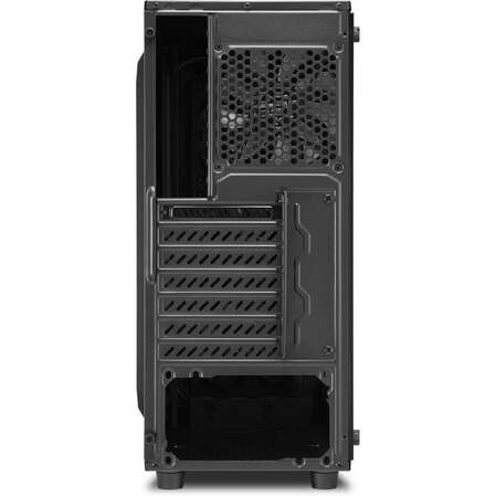 Корпус ATX Miditower Sharkoon TG4 Tempered Glass Blue Led Black