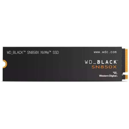 Внутренний SSD-накопитель 8000Gb Western Digital Black SN850X (WDS800T2X0E) M.2 2280 PCIe NVMe 4.0 x4