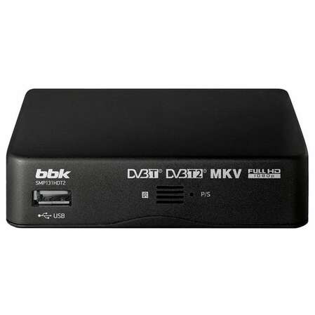 Ресивер BBK SMP131HDT2 темно-серый DVB-T2