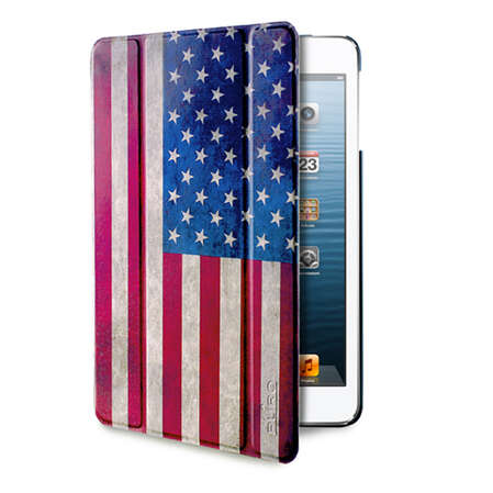 Чехол для iPad Mini/iPad Mini 2/iPad Mini 3 PURO Zeta Slim, американский флаг