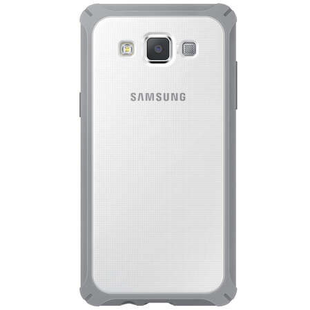 Чехол для Samsung A700F/A700FD Galaxy A7 ProtectCover white-gray