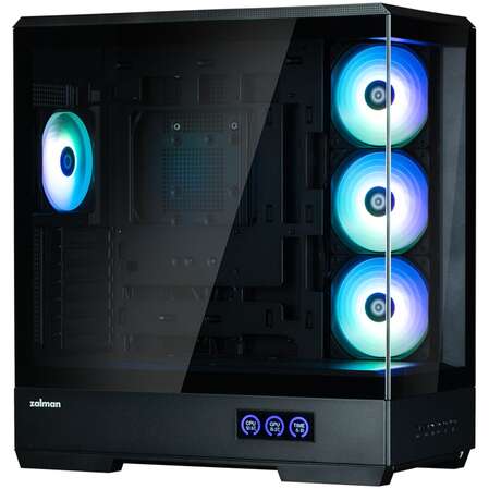 Корпус ATX Miditower Zalman P50 DS Black