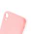 Чехол для Apple iPhone Xr Brosco Softrubber\Soft-touch розовый