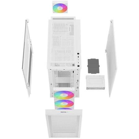 Корпус ATX Miditower Deepcool CH560 WH White