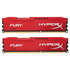 Модуль памяти DIMM 16Gb 2x8Gb KIT DDR3 PC15000 1866MHz Kingston HyperX Fury Red Series (HX318C10FRK2/16)