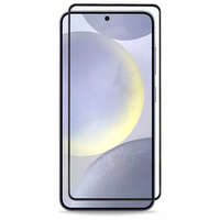 Защитное стекло для Samsung Galaxy S24+ 5G ZibelinoTG 3D, с черной рамкой