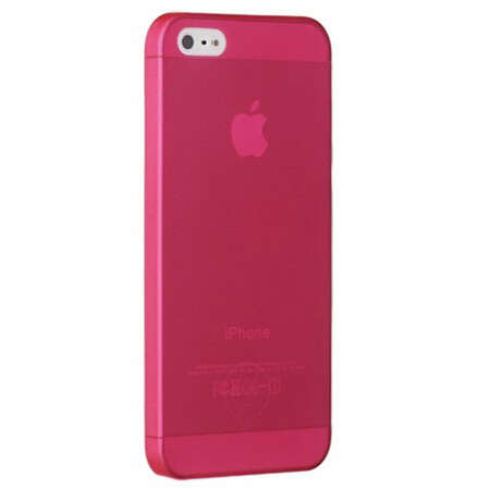 Чехол для iPhone 5 / iPhone 5S Ozaki O!coat 0.3 Jelly Red OC533RD