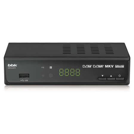 Ресивер BBK SMP244HDT2 темно-серый DVB-T2 
