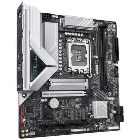 Материнская плата Gigabyte B860M Eagle V2 B860 Soc-1851 2xDDR5, 4xSATA3, RAID, 2хM.2, 2xPCI-E16x, 3xUSB3.2, DP, HDMI, 2.5Glan, mATX