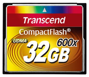 32Gb Compact Flash Transcend 600x (TS32GCF600)