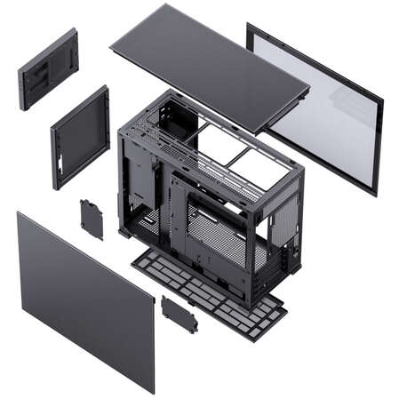 Корпус MicroATX Minitower JONSBO D31 Mesh Screen Black