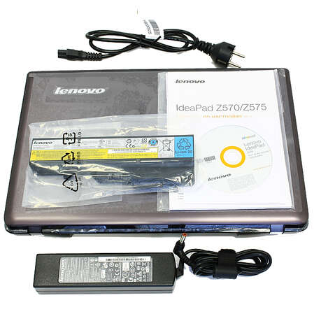 Ноутбук Lenovo IdeaPad Z570 B800/2Gb/320Gb/15.6"/Wifi/Cam/Win7 St Grey
