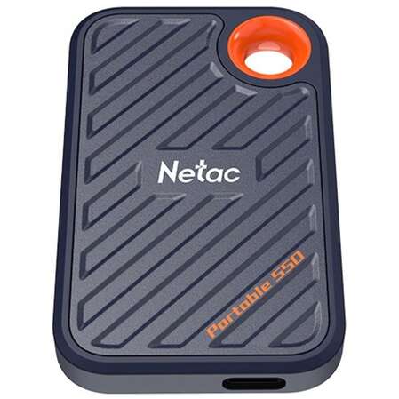 Внешний SSD-накопитель 1Tb Netac NT01ZX20-001T-32BL USB-C черный
