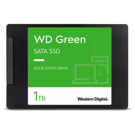 Внутренний SSD-накопитель 1000Gb Western Digital Green WDS100T3G0A SATA3 2.5"