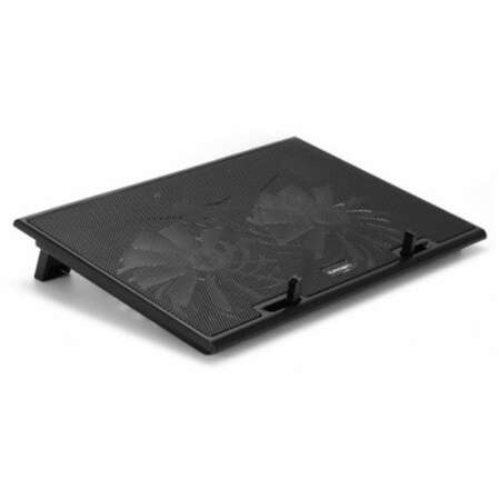 Подставка охлажд. Crown CMLS-401 для ноутбука до 17", 2 вен. 150 мм, black