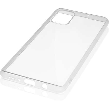 Чехол для Samsung Galaxy A71 SM-A715 Brosco, силиконовая накладка, прозрачный