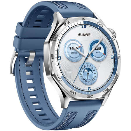 Умные часы Huawei Watch GT 5 Blue fluoroelastomer