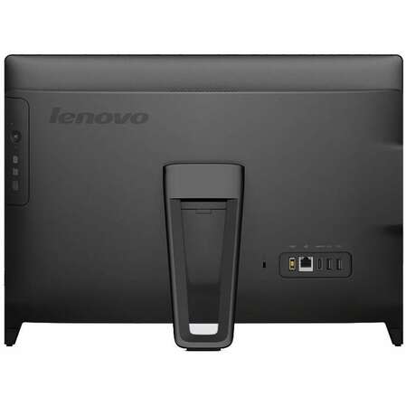 Моноблок Lenovo c20-05 19.5" Full HD E1 7010/2Gb/500Gb 7.2k/R2/DVDRW/DOS/kb/m/black 1920x1080