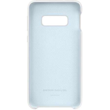 Чехол для Samsung Galaxy S10e SM-G970 Silicone Cover белый