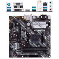 Материнская плата ASUS Prime B550M-A WiFi II B550 Socket AM4 4xDDR4, 4xSATA3, RAID, 2xM.2, 1xPCI-E16x, 6xUSB3.2, D-Sub, DVI-D, HDMI, WiFi, Glan, mATX
