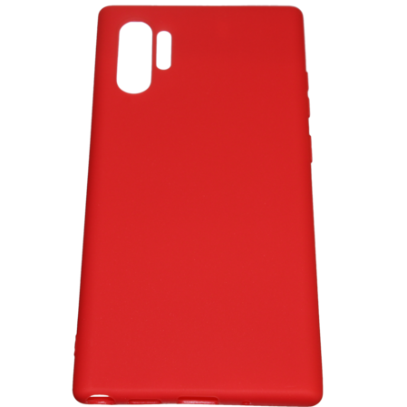 Чехол для Samsung Galaxy Note 10+ (2019) SM-N975 Zibelino Soft Matte красный