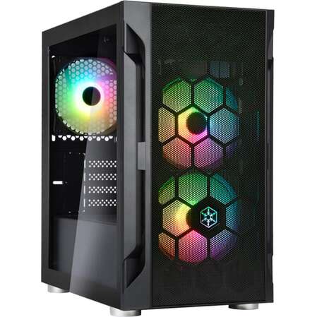 Корпус MicroATX Miditower Silverstone Fara H1M Pro TG SST-FAH1MB-PRO Black