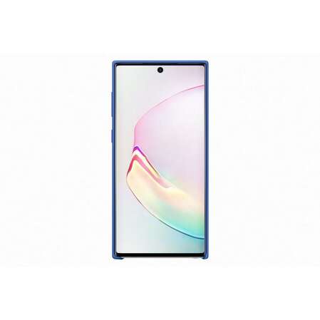 Чехол для Samsung Galaxy Note 10 (2019) SM-N970 Silicone Cover  синий